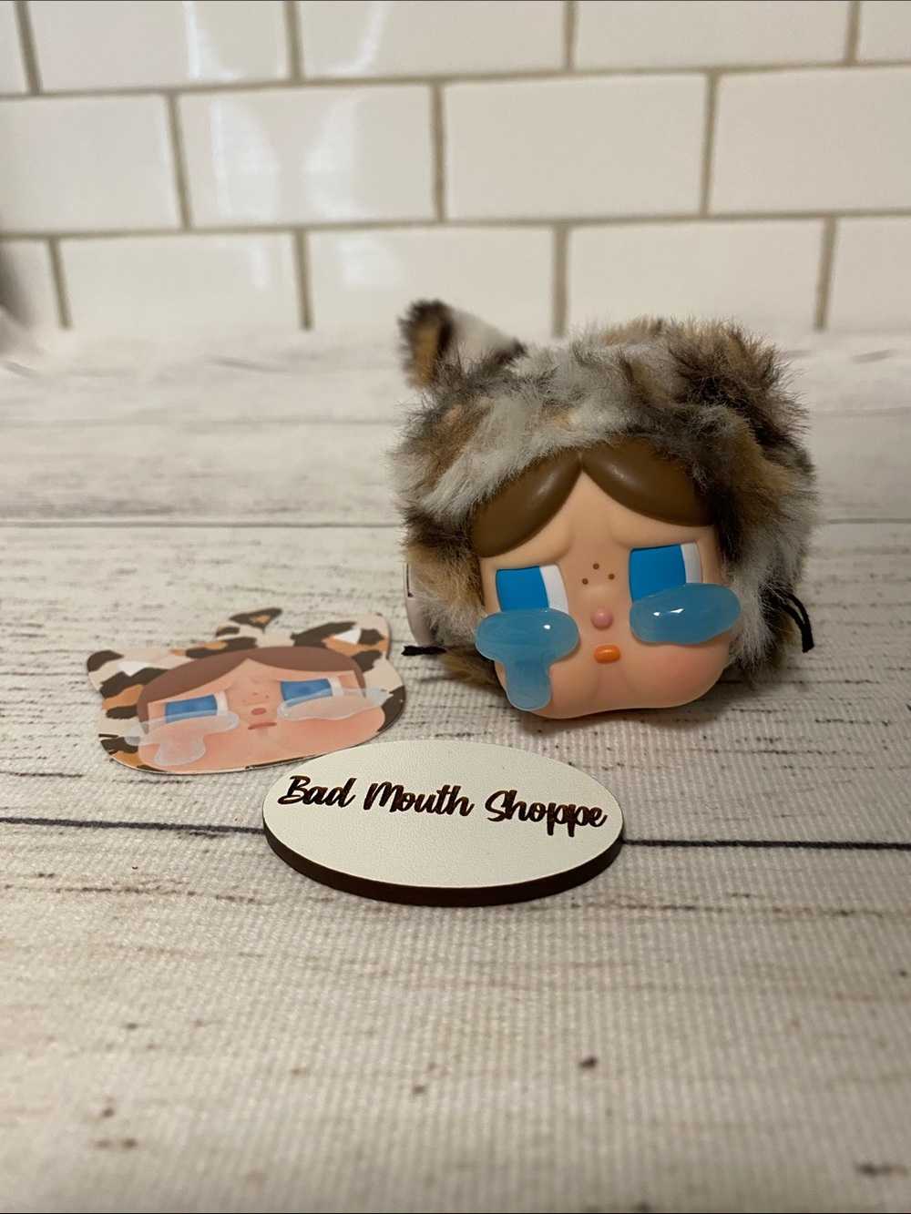 *Pop Mart Crybaby Wild But Cutie Vinyl Plush Pendant Blind Box - Vintage Cutie